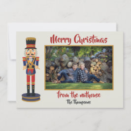 God jul från nuthouse lustig Nutcracker