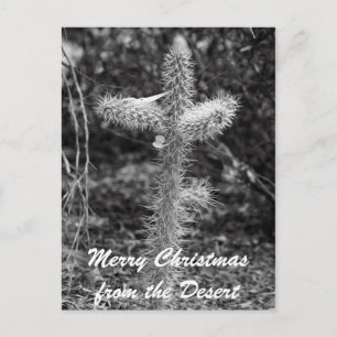 God jul från öknen helg vykort