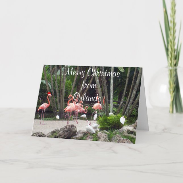 God jul från Orlando Kort (Framsida)