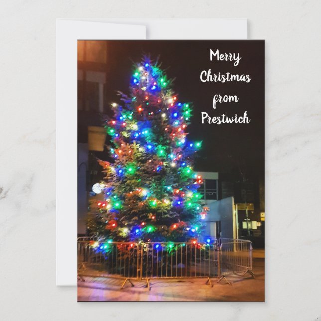 God jul från Prestwich (Framsida)