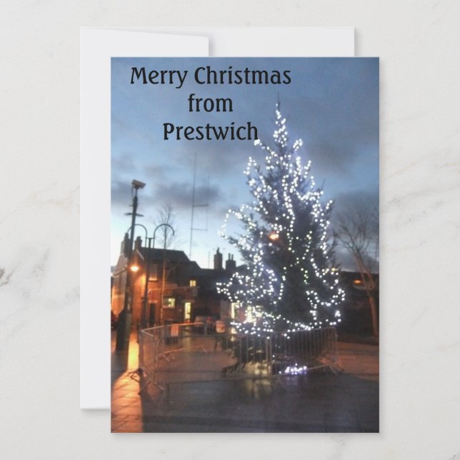 God jul från Prestwich (Framsida)