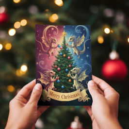 God jul från Pryd-drakarna Kort