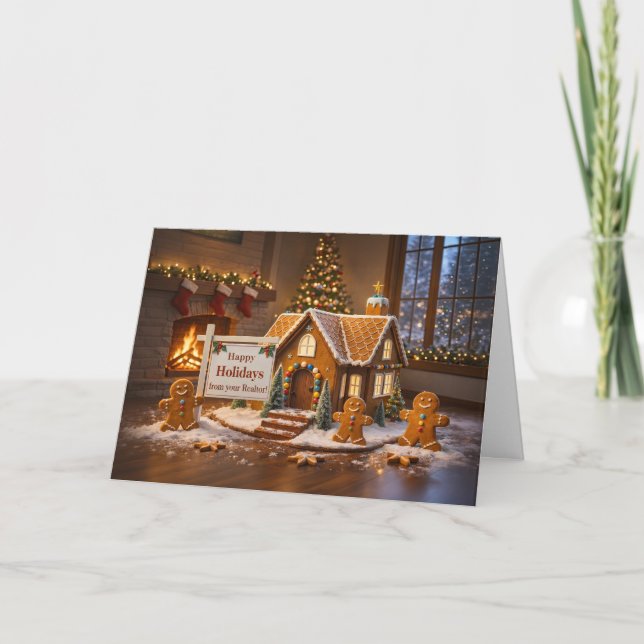 God Jul från Realtor Fastigheter  Kort (Framsida)