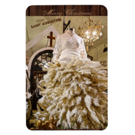 God jul från Saint Augustine Florida Magnet