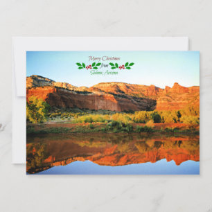 God jul från Sedona, Arizona Kort