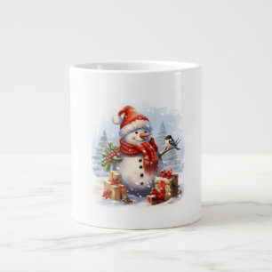 God jul från Snögubbe Jumbo Mugg