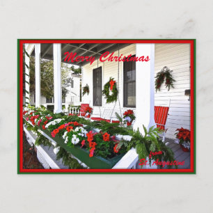God jul från Sunny St Augustine Florida Helg Vykort