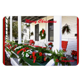 God jul från Sunny St Augustine Florida Magnet
