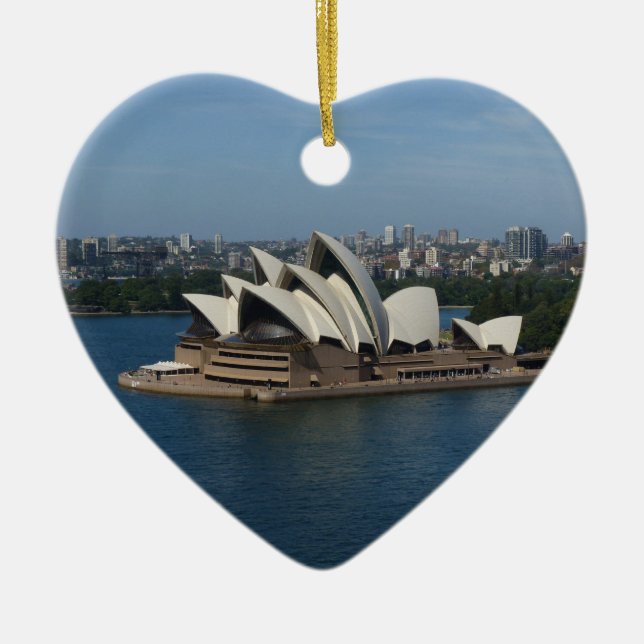 god jul från Sydney Julgransprydnad Keramik (Framsidan)