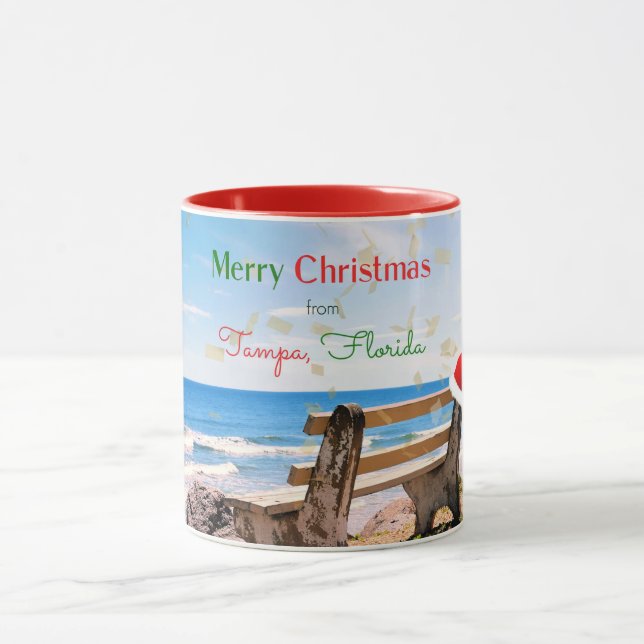 God jul från Tampa, FL Mugg (Center)