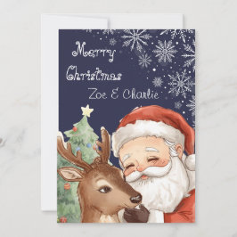 God jul från Tomte & Platt Julkort Kort