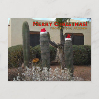 God jul från Tucson Helg Vykort
