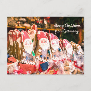 God jul från Tysklanda - tyska cookies Helg Vykort