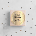 God jul från utandningen av reningen Namn Guld Runt Klistermärke<br><div class="desc">Spread Helgdag Cheer: Guld Rener God Jul Sticker 🎄 Hindra den festliga andan med "God jul från Namn Reindeer Wandec Round Sticker" av FlorenceK, en härlig skapelse på Zazzle. Det här klistermärket är inte bara ett tillbehör. Det är ett litet glädjemärke, redo att lägga till en gyllene beröring till dina...</div>