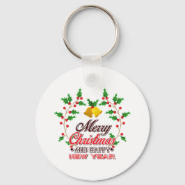 God jul från vår familj, Gott nytt år Nyckelring