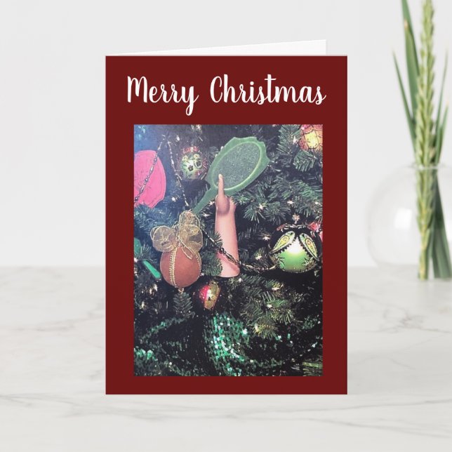 ***GOD JUL FRÅN VÅR FAMILJ TILL DIG*** KORT (Framsida)