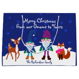 God jul från vår Gnome till din Blue