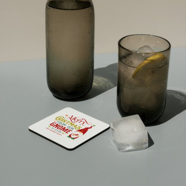 God jul från vår nome till er underlägg papper kvadrat (Skapare uppladdad)