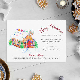 God jul från vår nya Flytta i Adress Meddelande