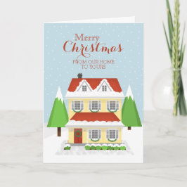 God jul från vårt hem till dina helgkort