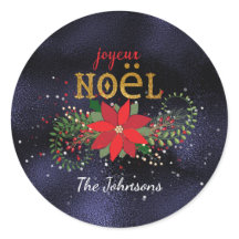 God jul Fransk marint glas Glitter