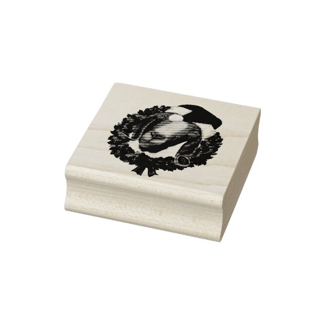 God jul, Frimärke Stämpel (Stämpel)