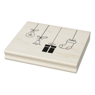 God jul Frimärke Stämpel