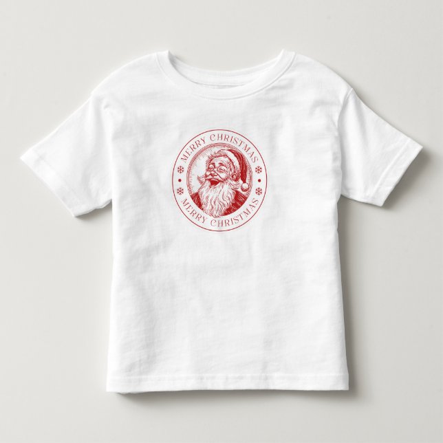 God jul Frimärke T Shirt (Framsida)
