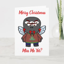 God jul. Fröcken mig ännu? Helgkort