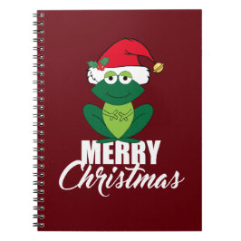 God jul Frog Anteckningsbok