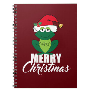 God jul Frog Anteckningsbok