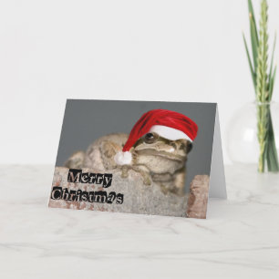 God jul Frog Helgkort