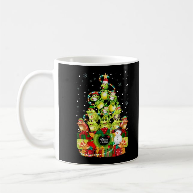 god jul Frog Julgran Julafton Frogs Kaffemugg (Vänster)