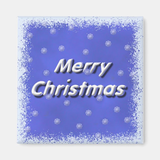 God jul Frost Magnet (Framsidan)