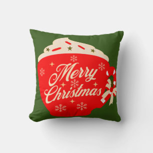 God Jul Frostflingor Strössel Kudde