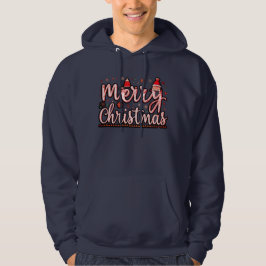 "God Jul: Frostig Elegans Mode Design" Hoodie