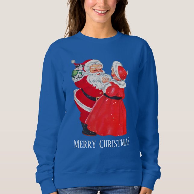 God jul, fru Claus T Shirt (Framsida)