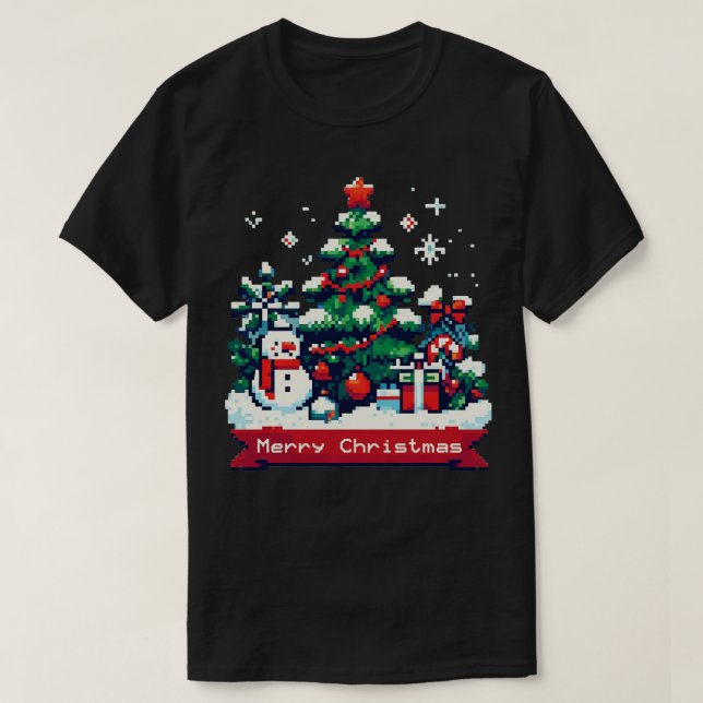 God jul ful design t shirt (Design framsida)