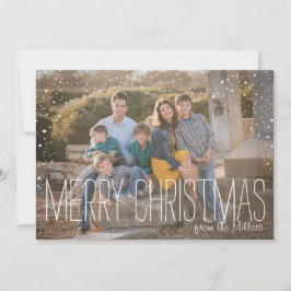 God jul Fullt Photo Julkort