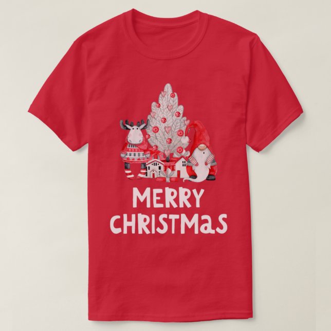 God jul Funny jul Shirt32 T Shirt (Design framsida)