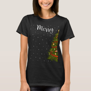 God jul Funny Julgran Par Match T Shirt