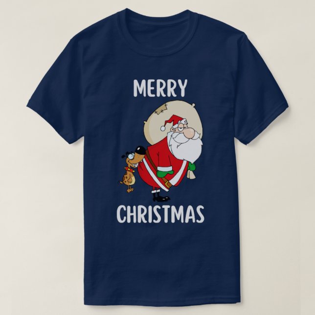 God jul Funny julgudstjänst138 T Shirt (Design framsida)