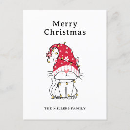 God jul Funny Kute julklapp Helg Vykort