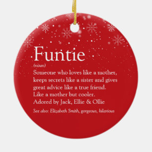 God Jul Funtie Faster Definition Julgransprydnad Keramik