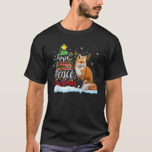 God jul, Fx Santa Hat Reindeer Costume Chris T Shirt