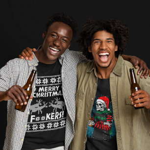 God Jul Fxxkers Brunstiga Renar Fula T Shirt