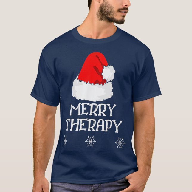 God jul, fysisk eller yrkesmässig jul t shirt (Framsida)