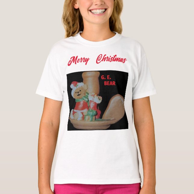 GOD JUL G.E.BEAR T SHIRT (Framsida)
