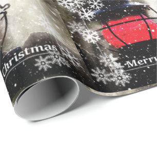 God jul gamla Tåg-landskapet Presentpapper