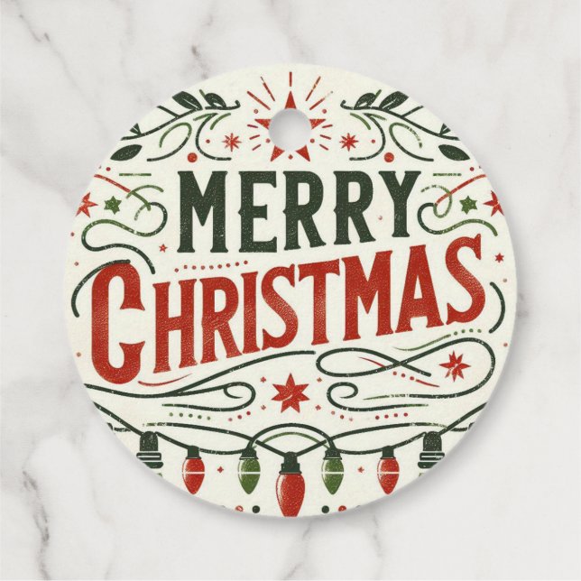 God jul gåvor etiketter (Baksida)